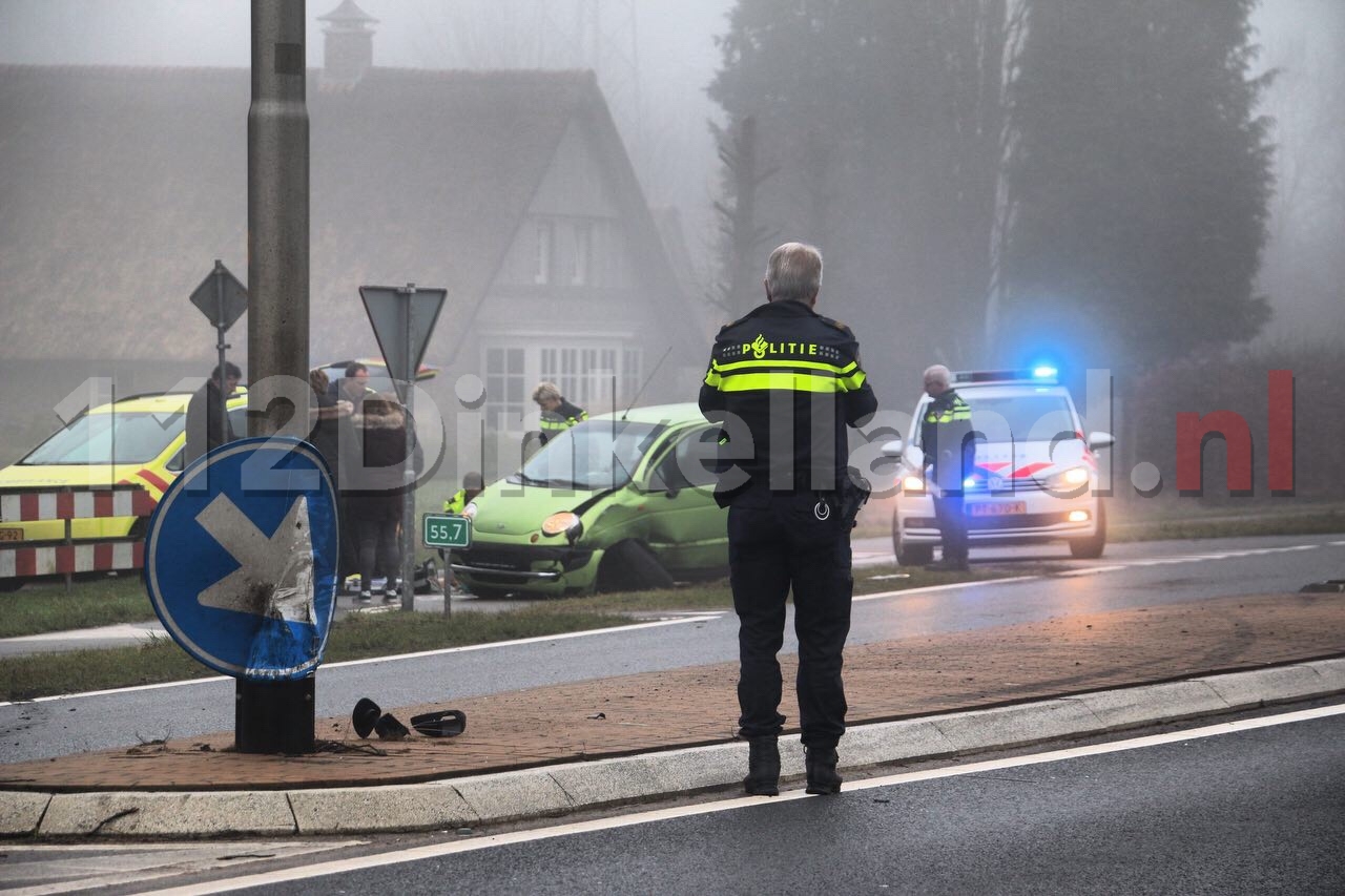 Vrouw gewond bij eenzijdige aanrijding op Hengelosestraat Deurningen