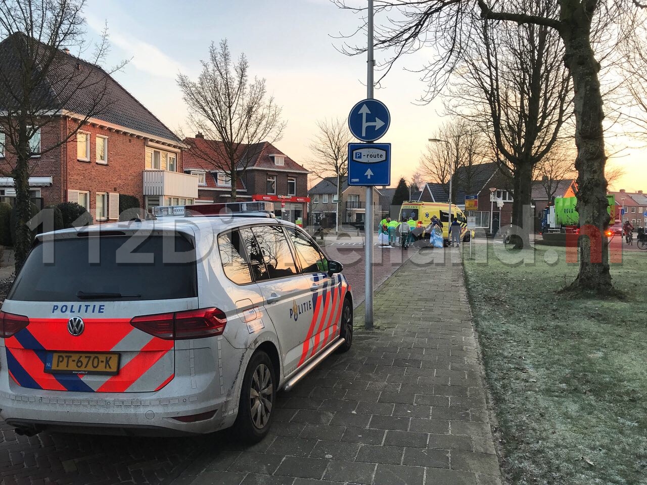 Fietsster gewond na aanrijding in Denekamp