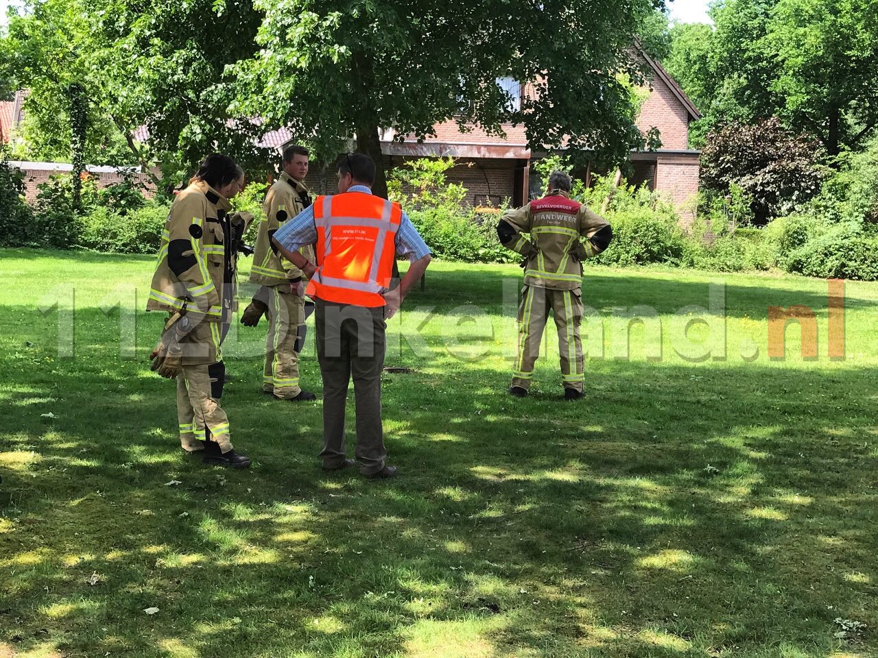 Gasleiding geraakt bij proefboring in Beuningen