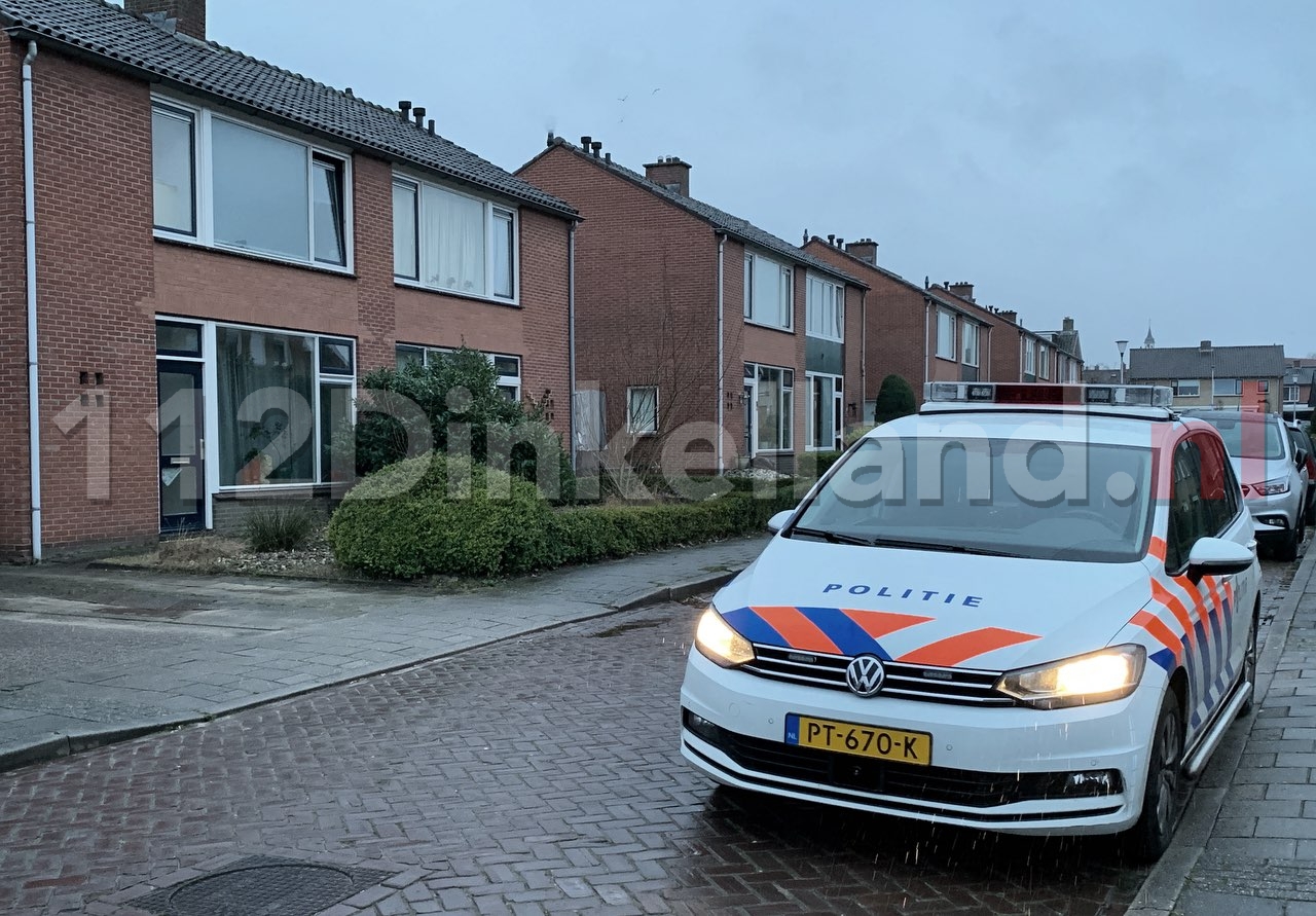 Vrouw overloopt inbrekers en raakt gewond In Ootmarsum