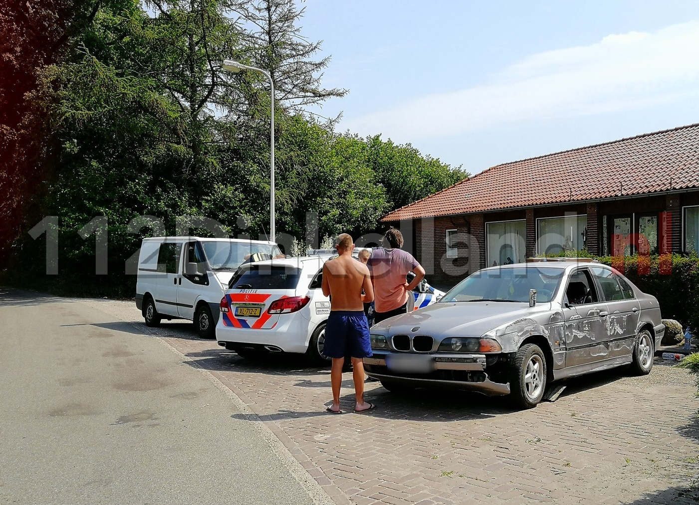 Automobilist aangehouden na ongeval in Saasveld