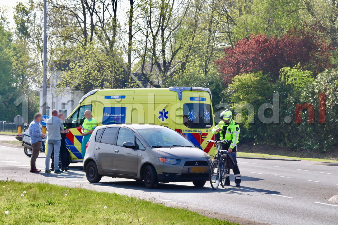 Fietser gewond bij aanrijding met auto in Ootmarsum