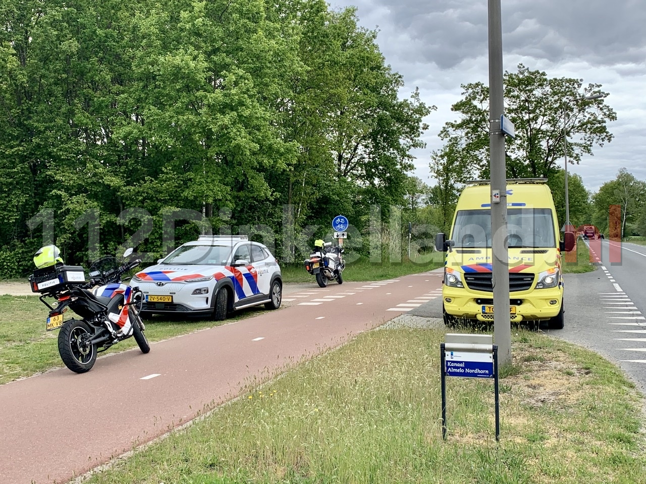 Fietser gewond bij ongeval in Agelo