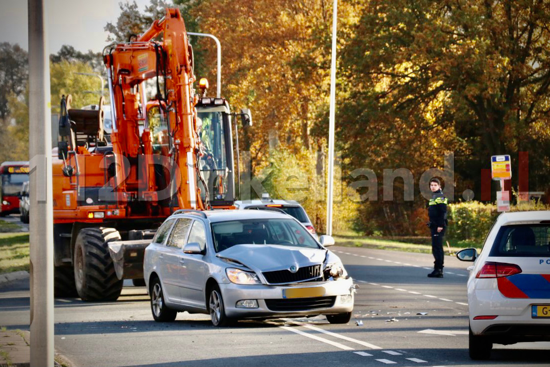 Schade bij ongeval in Weerselo