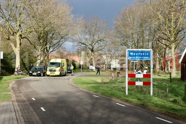 Gewonde bij ongeval in Weerselo