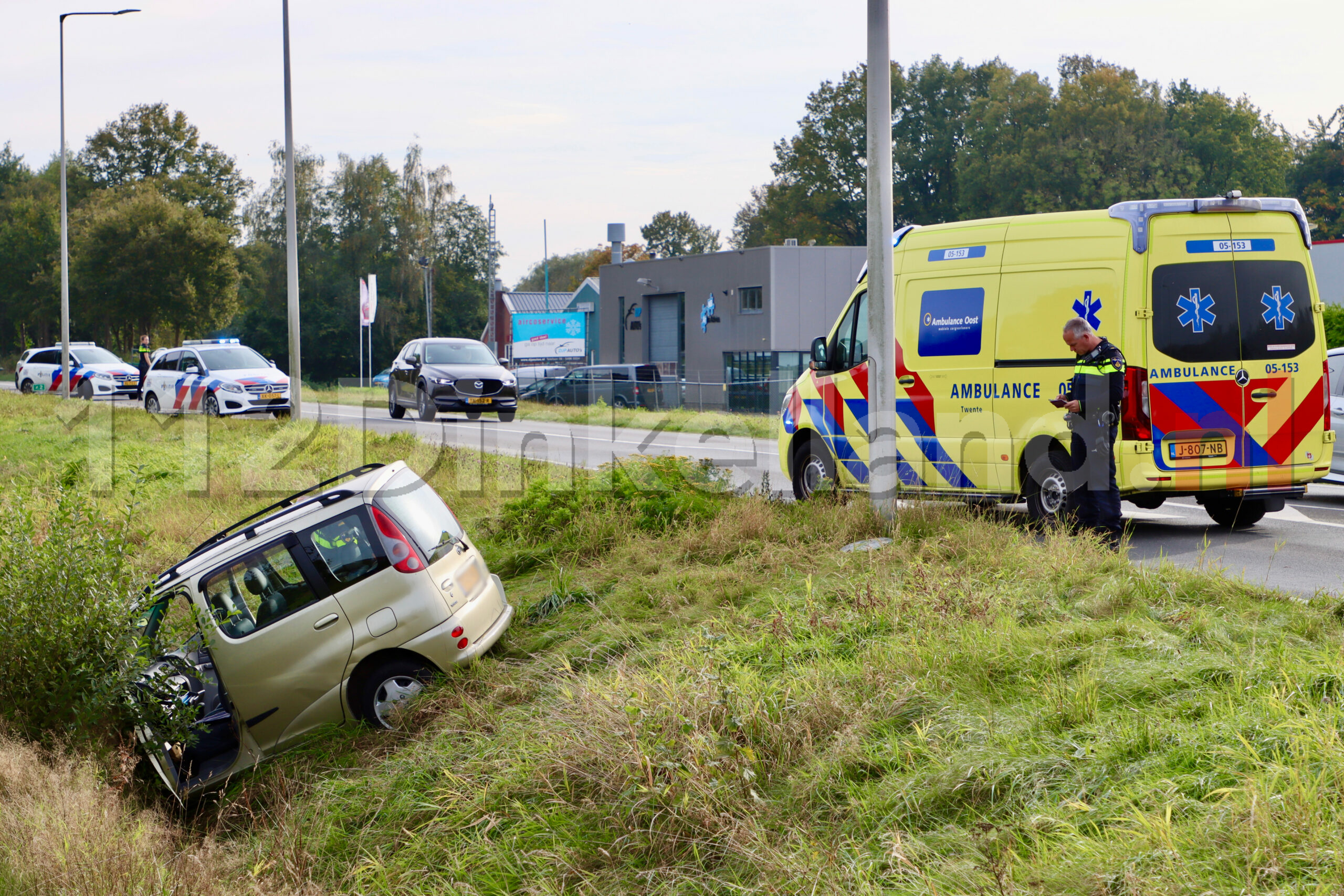 Gewonde bij ongeval in Rossum