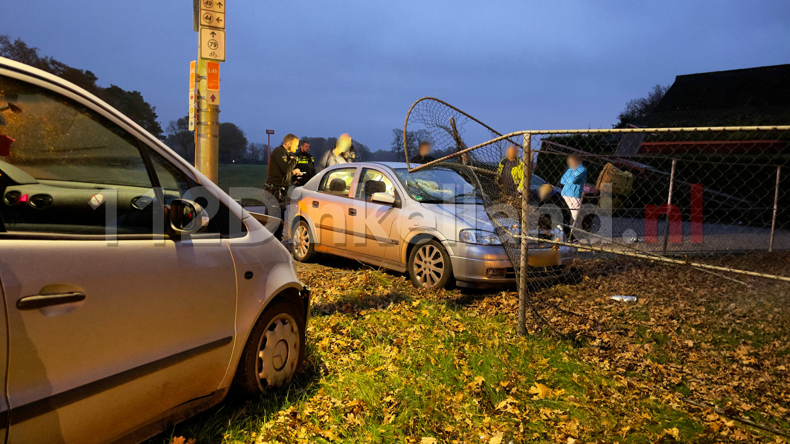 Veel schade bij ongeval in Weerselo