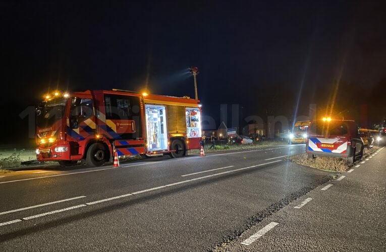 Gewonden bij aanrijding in Deurningen, opgeroepen traumahelikopter geannuleerd