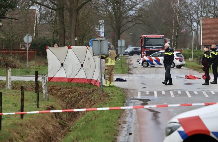 Lichaam aangetroffen in sloot Bornsestraat Saasveld