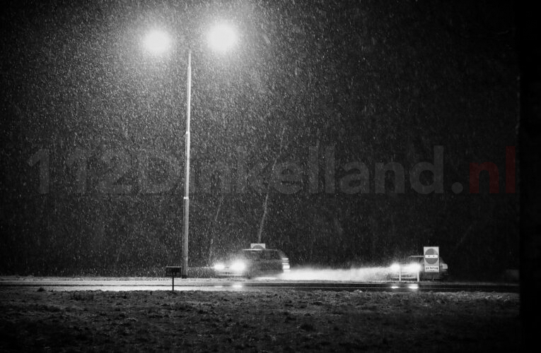 KNMI geeft code geel af vanwege gladheid door sneeuwval