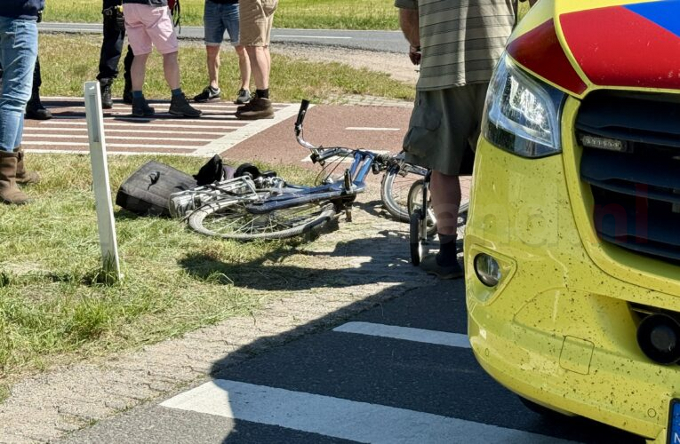 Fietsster met spoed naar ziekenhuis na ongeval in Rossum